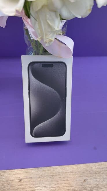 ноутбук apple цена бишкек: IPhone 15 Pro, Колдонулган, 256 ГБ, 86 % — 2