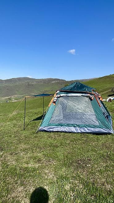 военный тент: Палатка автоматическая G‑Tent - Вместимость: 3–5 человек - Размеры — 3