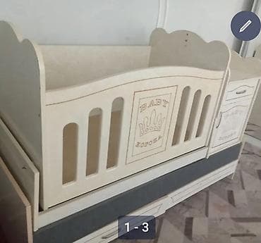 Детская кровать трансформер, Другой тип at lalafo.kg Детская кровать трансформер, Другой тип