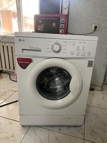 Стиральные машины: Стиральная машина LG с фронтальной загрузкой, Direct Drive 5 — 1