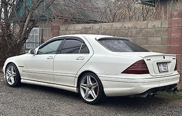 руль 220 мерс: Mercedes-Benz S-class AMG: 2001 г., 3.2 л, Автомат, Бензин, Седан — 4