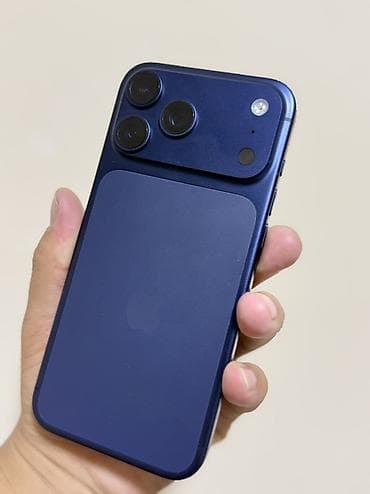poco f5pro: IPhone 17 Pro Max, Б/у, 256 ГБ, Синий, Коробка, В рассрочку, 100 % — 9