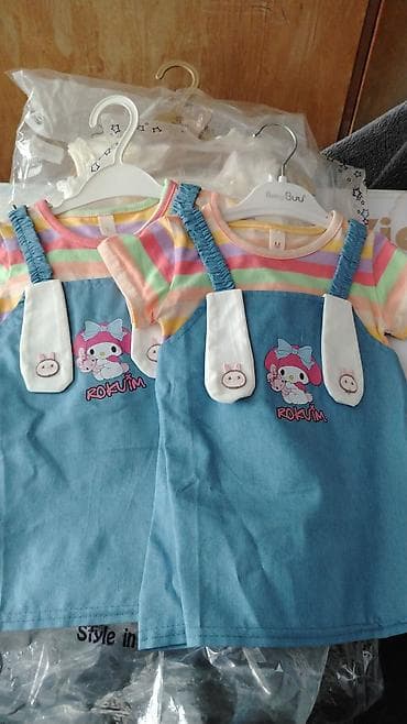 Бөбөктөр үчүн топтомдор: Комплект, түсү - Саргыч боз — 2