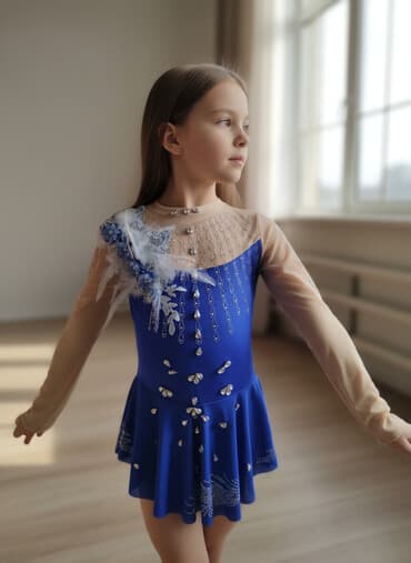 велик на титановых дисках: Купальник для гимнастики,на 6/7лет примерно на 120/130см — 1