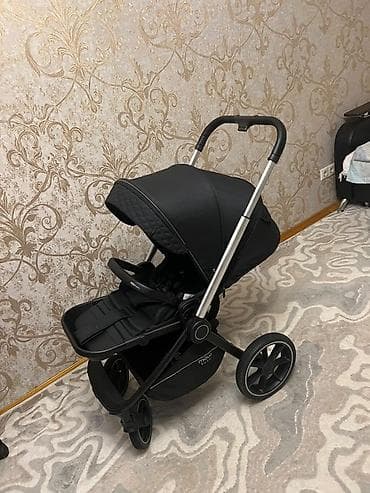 Коляски: Детская универсальная коляска 3 в 1 Mow Baby (черная) Комплектация: - — 8