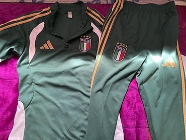 форма роналдо 2008: Мужской спортивный костюм, M, Adidas, Новый, цвет - Зеленый, Самовывоз — 1