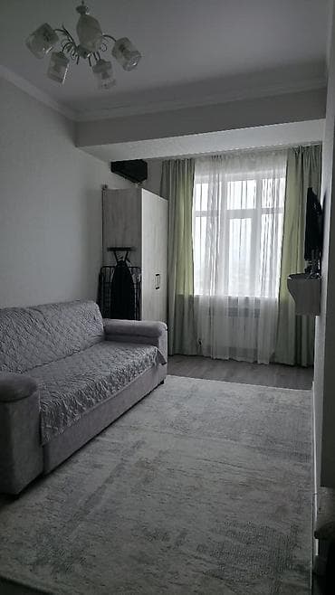 Квартиры: 1 комната, 37 м², Джал мкр (в т.ч. Верхний, Нижний, Средний) Элитка, 11 этаж, Свежий ремонт — 2