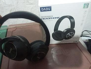 срочно продаю ноутбук бишкек: Беспроводные наушники DADU (овер-ир). Особенности и функции: - — 5