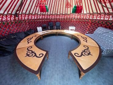 где можно купить палатку для отдыха: Аренда юрты, Каркас Деревянный, 85 баш, Самовар, С полом, Стол — 8