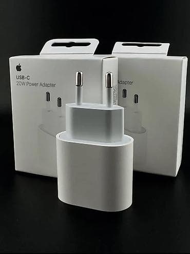 power: Сетевой адаптер Apple USB‑C 20W + кабель USB‑C to Lightning (1 м) - — 1