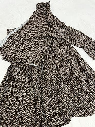 mango: Повседневное платье, Длинная модель, L — 3