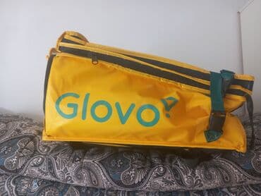 ночной охрана: Изотермический рюкзак для доставки Glovo - Формат: кубический — 3