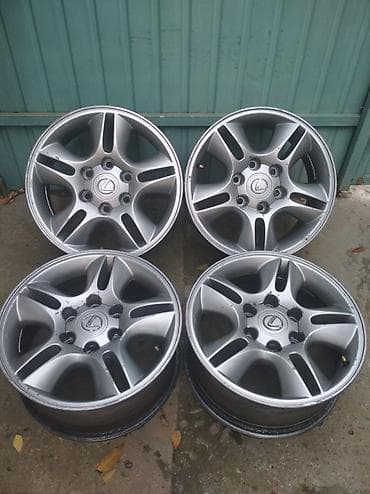 Литые Диски R 17 Lexus, Комплект, отверстий - 6, Б/у