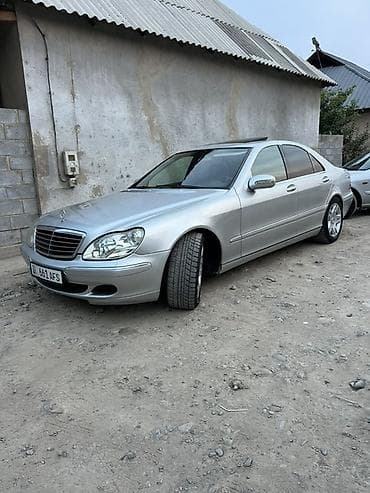 Унаа сатуу: Mercedes-Benz S-Class: 2004 г., 3.7 л, Автомат, Газ, Седан — 1