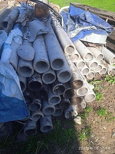 отход пвх: Астбест трубы 2/3 метровые. диаметр 100мм — 1