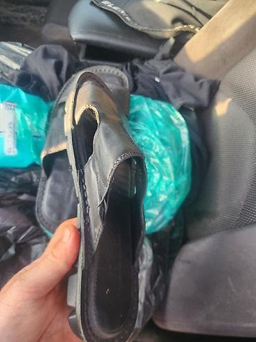 польские сандали: Мужские кожаные шлёпанцы Josef Seibel Новые. не подошёл размер — 3