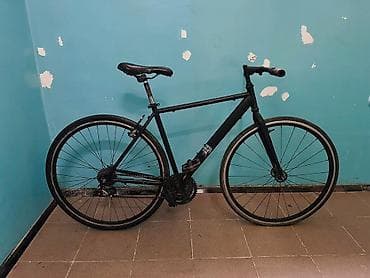 fixed gear: Городской велосипед, Рама M (156 - 178 см), Б/у — 3