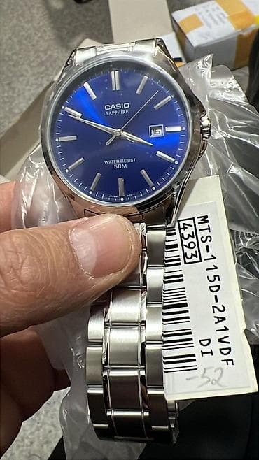 CASIO MTS-115D-2A1VDF — классические кварцевые наручные часы с — 1