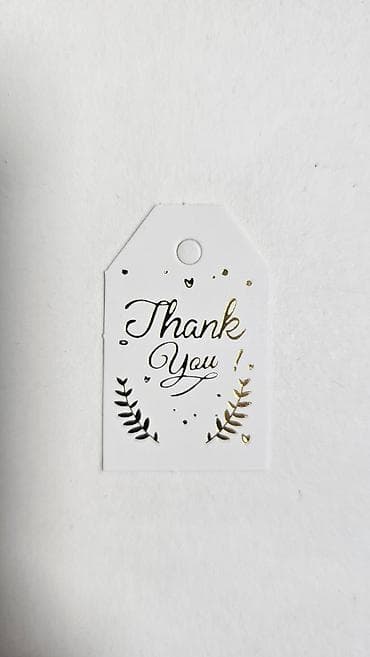 рекламная компания: Бирка 100шт — 3