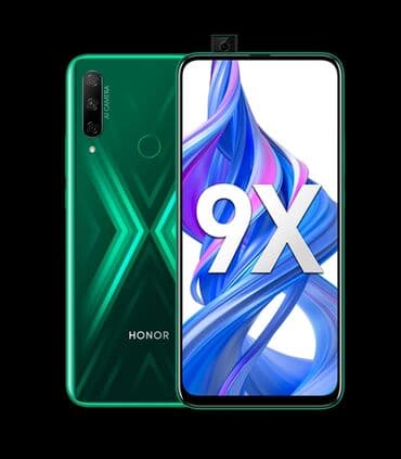 TagAZ: Honor 9X, Б/у, 128 ГБ, цвет - Зеленый, 2 SIM — 1