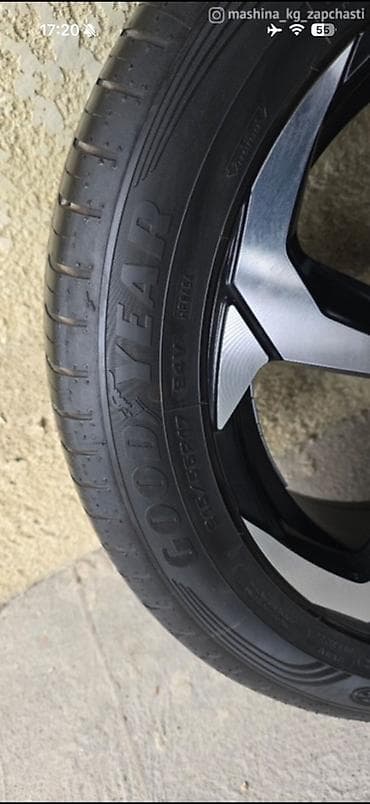 sg 5: Колеса в сборе 215 / 55 / R 17, Лето, Комплект, Легковые, Литые — 2