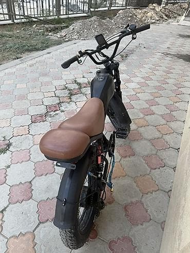 forward apache: Электровелосипед в стиле мопеда (fat-tire) - Полноразмерная рама с — 2