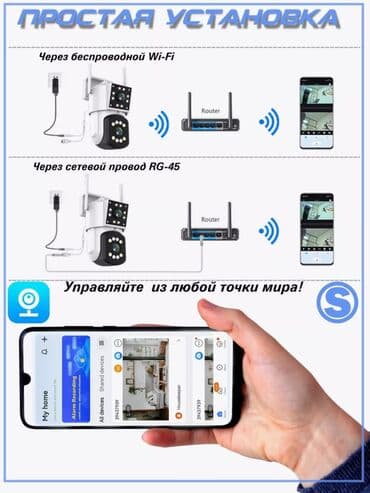 принтер: Уличная поворотная WI-FI Camera 3MP, YH-A3 с обратной голосовой — 2