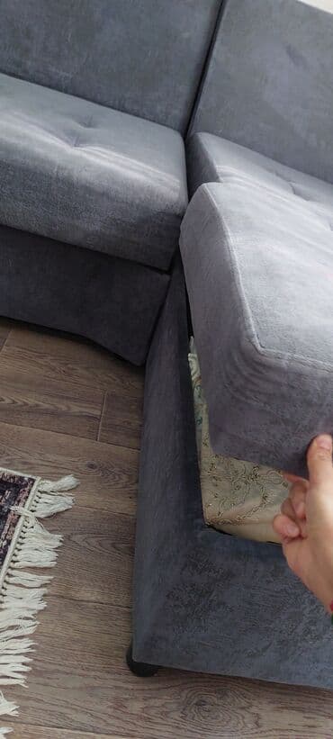 тройку диван: Угловой диван, С ящиками, Трехместный — 2