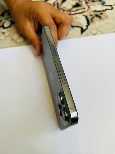 саат айфон: IPhone 13 Pro, Б/у, 128 ГБ, Голубой, 84 % — 1