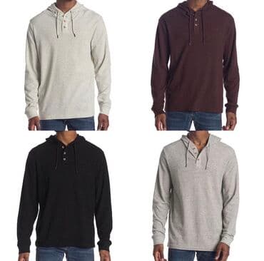 LOST Кофта с капюшоном и длинными рукавами легко складывать и