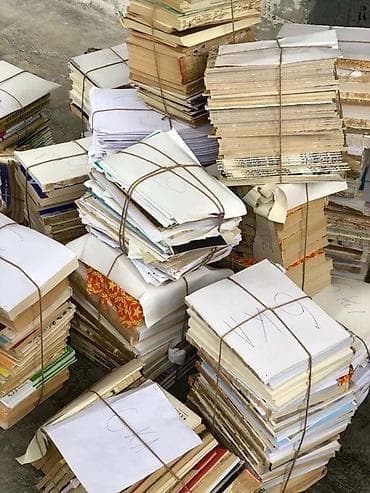 Макулатура, связанная в стопки - Разноформатная бумага: журналы lalafo.kg да Макулатура, связанная в стопки - Разноформатная бумага: журналы