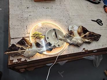 стар: Панно/картина с подсветкой «Горный пейзаж» - Декоративное настенное — 10