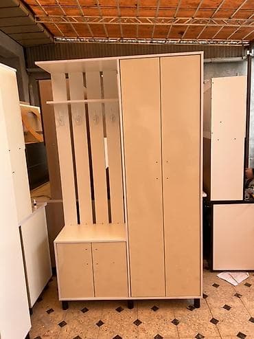 шкаф купе для прихожей: Гарнитур для прихожей, Шкаф, ДСП, цвет - Белый — 6