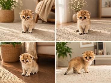 кошка британец: Порода: шотландский вислоухий (Scotish Fold), окрас — золотой — 3