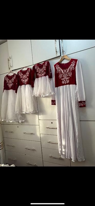 Национальная платья Пару раз одевали. Состояние отличное. Размеры 1-2 at lalafo.kg Национальная платья Пару раз одевали. Состояние отличное. Размеры 1-2