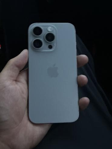 poco x8 pro max: IPhone 15 Pro, 256 ГБ, White Titanium, 82 % — 1