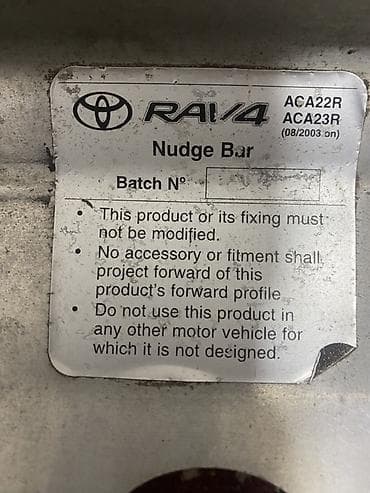 bad ass: Кенгурятник Toyota — 2