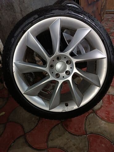 разноширокие: Литые Диски R 20 Lorinser, Комплект, отверстий - 5, Б/у — 1