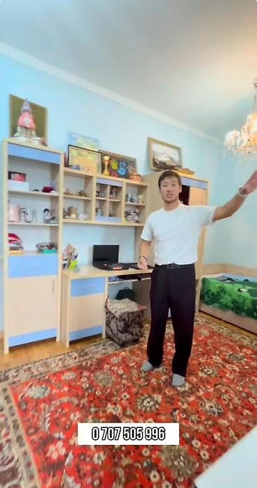 3 комнаты, 100 м², Ак-Кеме (старый аэропорт) Индивидуалка, 7 этаж, Свежий ремонт — 4