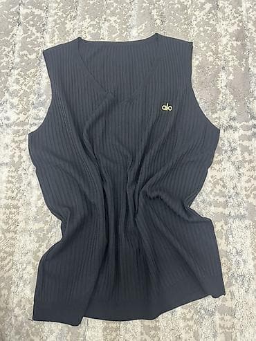 Майка, Трикотаж, Облегающая модель, Стандарт — 5