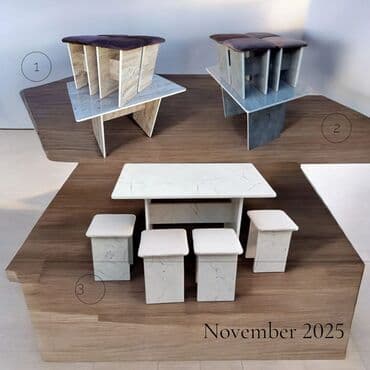 Кухонный стол и стул, Новый at lalafo.kg Кухонный стол и стул, Новый