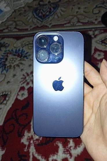 стиральная машина б: IPhone 14 Pro, Б/у, 256 ГБ, Deep Purple, 80 % — 1
