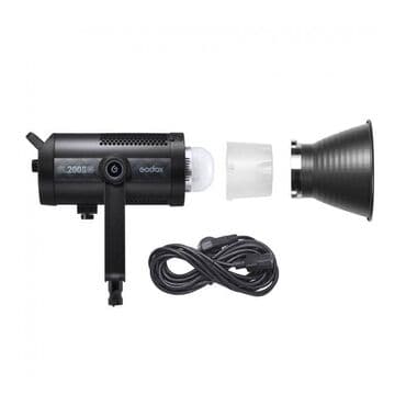 кольцевая лампа для видео: Студийный Осветитель Godox SL200II Bi Это компактный биколорный — 4