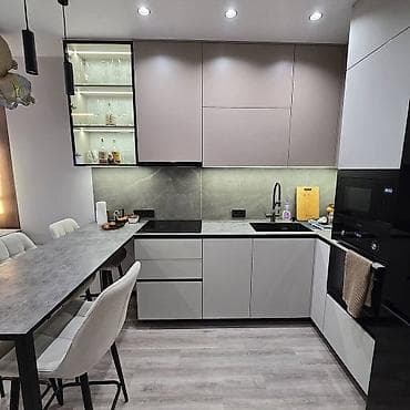 полки б у: Кухни на заказ от NUR_MEBEL - Индивидуальное проектирование под — 8