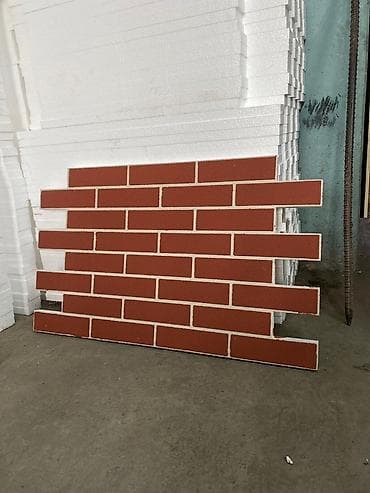 Фасадные термопанели: Под клинкер (кирпич), Пенополистирол, Новый, Бесплатная доставка — 5