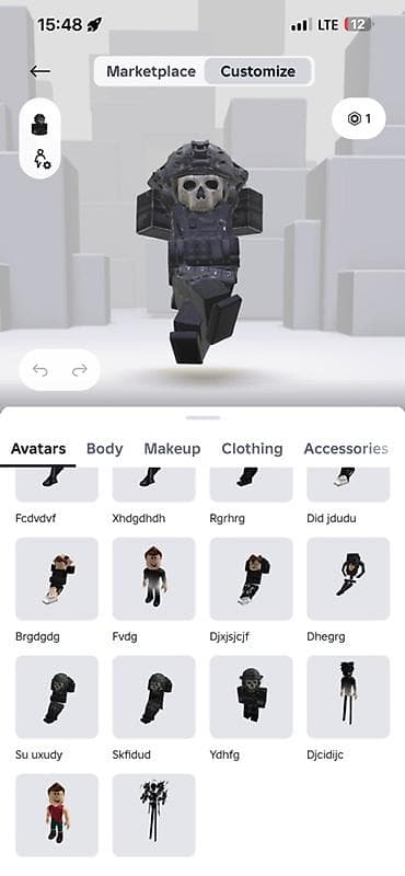 Личные вещи: Аккаунт Roblox с продвинутой кастомизацией аватара. Состав и — 5