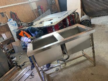 купить бу оборудование для мойки ковров: Мойка для посуды промышленная, котломойка — 5