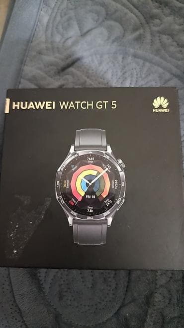 HUAWEI Watch GT 5 — умные часы с классическим круглым корпусом и