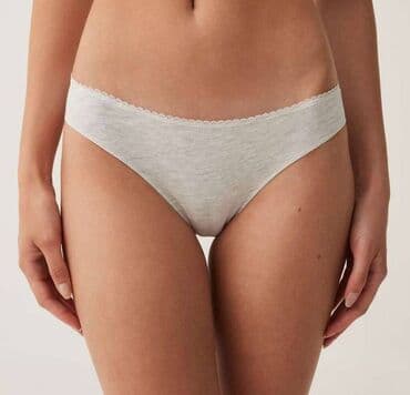 женские турси: Женские слипы, трусики OVS (Италия), х/б, размер XL, расцветки как — 3