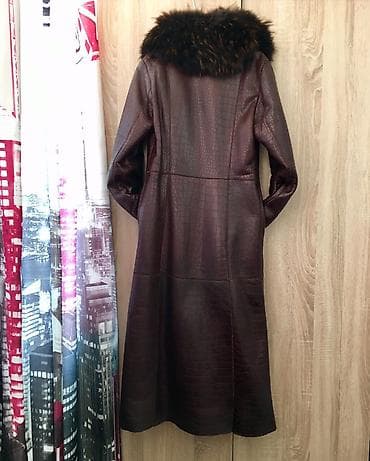 коженая: Стильная турецкая дубленка/шуба Натуральный мех, кожаная Очень — 4